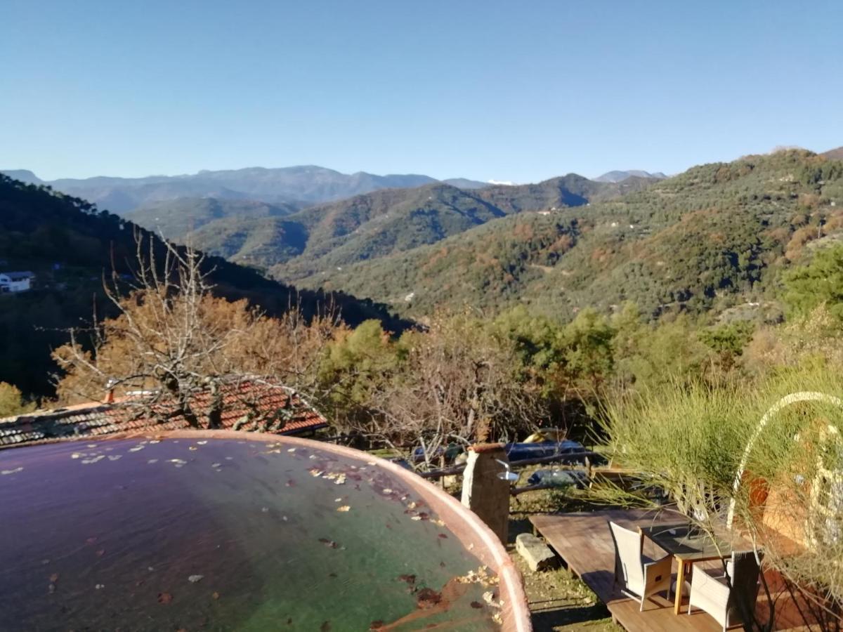 Casa Lucertola Villa Apricale Bagian luar foto